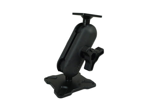 Havis DBM-1150-KS-0103 Dual Ball Mount with 1.50" Knob-Style Standard Housing, One Standard AMPS Plate & One Standard VESA 75 Plate