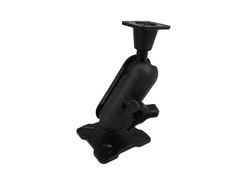 Havis DBM-1150-KS-0203 Dual Ball Mount with 1.50" Knob-Style Standard Housing, One Long AMPS Plate & One Standard VESA 75 Plate