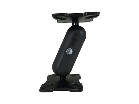 Havis DBM-1150-KS-0303 Dual Ball Mount with 1.50" Knob-Style Standard Housing & Two Standard VESA 75 Plates