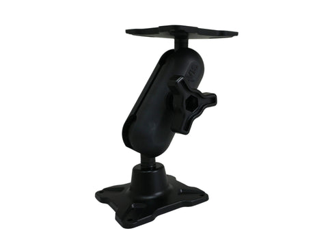 Havis DBM-1150-KS-0304 Dual Ball Mount with 1.50" Knob-Style Standard Housing, One Standard VESA 75 Plate & One Long VESA 75 Plate