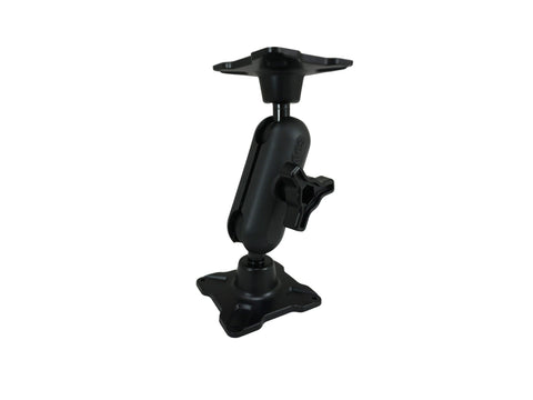 Havis DBM-1150-KS-0404 Dual Ball Mount with 1.50" Knob-Style Standard Housing & Two Long VESA 75 Plates