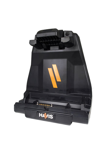 Havis DS-GTC-516-3 Cradle with Triple Pass-Through Antenna Connections and Power Supply for Getac's RX10 Rugged Tablet (no dock) - Synergy Mounting Systems