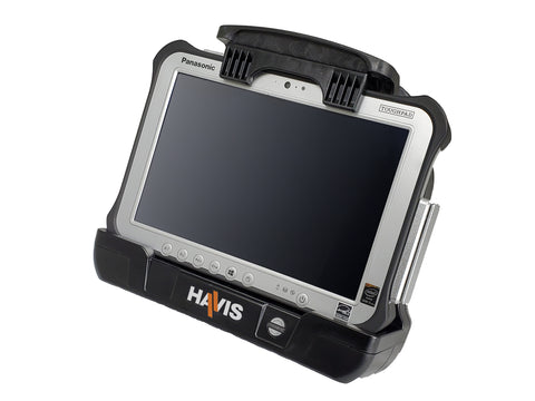 Havis DS-PAN-726 TOUGHBOOK Certified Cradle for Panasonic TOUGHBOOK G1 tablets (No Dock) with Power Supply - Synergy Mounting Systems