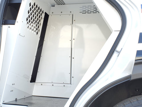 Havis K9-A-108 Dual K9 Divider for 2020-2021 Ford Interceptor Utility K9 Transport - Synergy Mounting Systems