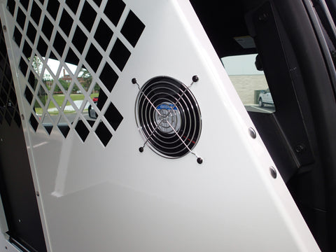 Havis K9-A-109 Dual K9 Divider with Door for 2015-2020 Chevrolet Tahoe Extended K9 Transport - Synergy Mounting Systems
