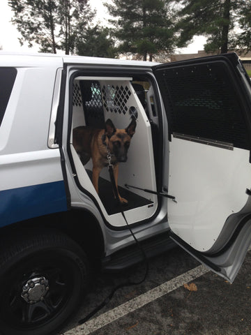 Havis K9-C23-XL Extended Dual Dog K9 Transport System for 2015-2020 Chevrolet Tahoe - Synergy Mounting Systems