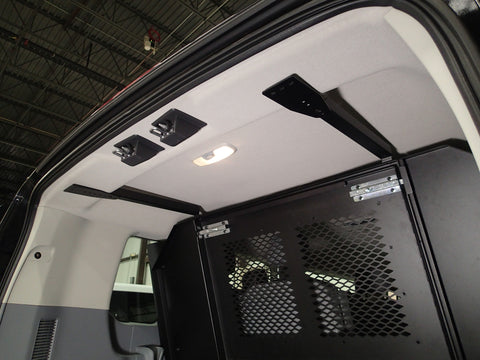 Havis P-MFK-15 Rear Partition Filler Panel Mount Kit For 2015-2021 Ford Transit Low Roof, 148" WB, 12 or 15 Passenger Window Van - Synergy Mounting Systems