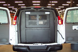 Havis P-REAR-1 Rear partition for 1997-2021 Chevrolet G-Series van - Synergy Mounting Systems