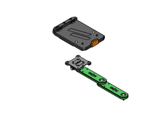 Havis PKG-ARM-0606-KBM Package - Swing Arm & Keyboard Mounts With 6" Base, 6" Extension - Synergy Mounting Systems