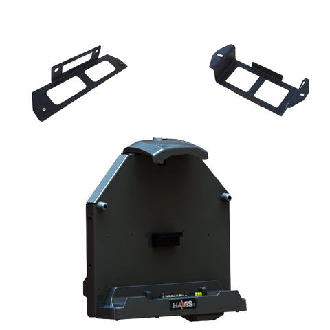 Havis PKG-DS-GTC-801-3 Docking Station with Triple Pass-Through Antenna Connections for Getac A140 Rugged Tablet with Power Supply Mounting Brackets - Synergy Mounting Systems