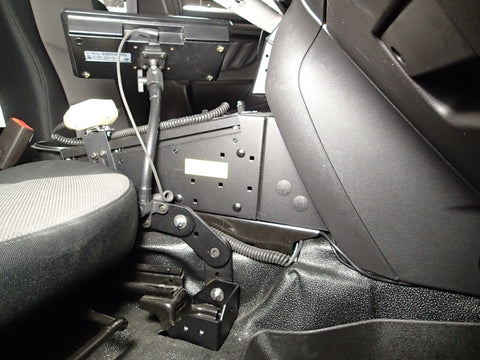 Havis PKG-FAM-105 Flex Arm Package Including Flex Arm And Mount For 2013-2019 Ford Interceptor Sedan - Synergy Mounting Systems
