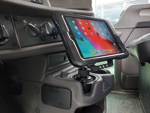 Havis PKG-HCS-APP12-CUP Electronic Logging Device Cup Holder Solution for iPad Pro 11 inch (1st and 2nd Generations) - Synergy Mounting Systems