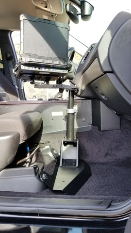 Havis PKG-PSM-145 2011-2021 Dodge Durango and Jeep Grand Cherokee Standard Passenger Side Mount Package - Synergy Mounting Systems