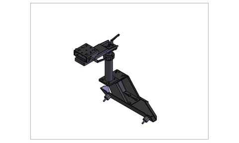Havis PKG-PSM-152 Standard passenger side mount package for 2013-2019 Ram 1500 Special Services Police Truck, Tradesman & 1500, 2500 & 3500 Retail Pickup and Ram 4500/5500 Chassis Cab Truck w