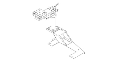 Havis PKG-PSM-162 2013-2019 Ford Escape and 2014-2018 Ford C-Max Hybrid Standard Passenger Side Mount Package - Synergy Mounting Systems