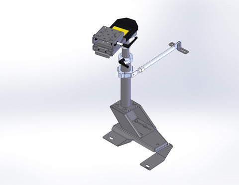 Havis PKG-PSM-340 Premium Passenger Side Mount Package for 1997-2020 Ford E-Series Van - Synergy Mounting Systems