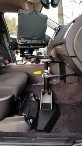 Havis PKG-PSM-345 Premium Passenger Side Mount Package for 2011-2021 Dodge Durango and Jeep Grand Cherokee - Synergy Mounting Systems