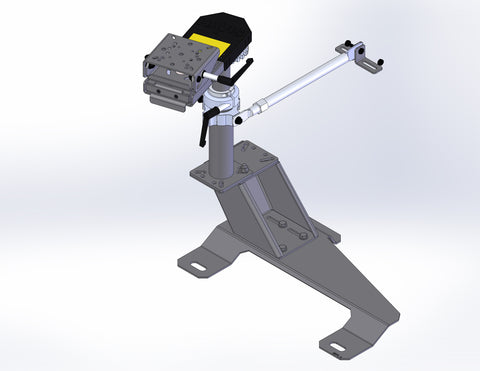Havis PKG-PSM-346 Premium Passenger Side Mount Package for 2011-2020 Dodge Caravan and Chrysler Town and Country - Synergy Mounting Systems