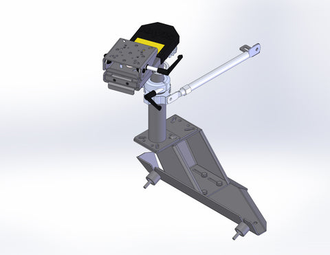Havis PKG-PSM-352 Premium passenger side mount package for 2013-2019 Ram 1500 Special Services Police Truck, Tradesman & 1500, 2500 & 3500 Retail Pickup and Ram 4500/5500 Chassis Cab Truck wi