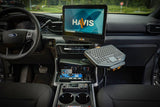 Havis PKG-VSX-1800-INUT-2 Package - 2020-2021 Ford Interceptor Utility VSX Console for Touch Screen Displays - Synergy Mounting Systems