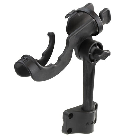 RAM-114-BU RAM Mounts RAM-ROD Fishing Rod Holder with Bulkhead Mounting Base - Synergy Mounting Systems