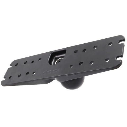 RAM-D-111B-IN1U RAM Mounts 11x3 Large Marine Electronics Steel Reinforced Ball Adapter w/ 2.25" Ball - Synergy Mounting Systems