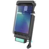RAM-GDS-DOCKL-V2-SAM29U RAM Mounts GDS® Locking Vehicle Dock for the Samsung Galaxy Tab Active2 - Synergy Mounting Systems