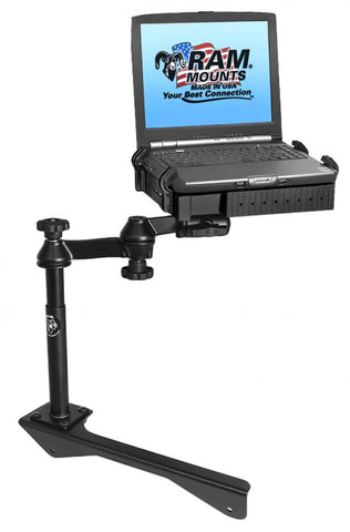 RAM-VB-130-SW1 RAM Mounts No-Drill Laptop Mount for OLDER Chrysler Aspen & Dodge Durango - Synergy Mounting Systems