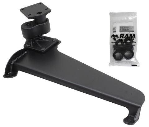 RAM-VB-180 RAM Mounts No-Drill Laptop Base for the Nissan NV1500, NV2500 HD, NV3500 HD & Toyota Tundra - Synergy Mounting Systems