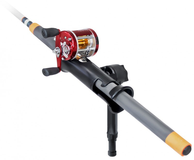 RAP-390U RAM Mounts Tube Jr. Fishing Rod Holder with Medium 6 Length Post  Spline
