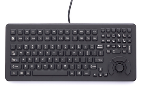 iKey DU-5K-FSR (DU-5K-FSR-USB) Desktop Keyboard with Force Sensing Resistor Pointing Device (USB) - Synergy Mounting Systems