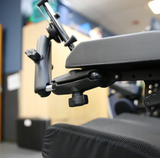 RAM-B-238-WCT-2-UN7 RAM Mounts X-Grip® Phone Mount for Wheelchair Armrests - Synergy Mounting Systems