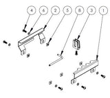 Havis UT-2004-KIT Adaptor Lug Kit to secure Getac F110 in Universal Rugged Cradle UT-2001 - Synergy Mounting Systems