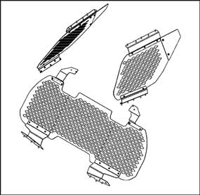 Havis WGI-F28-RC Window Guards for 2020-2021 Ford Interceptor Utility - Synergy Mounting Systems
