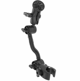 RAP-418-400-PA-202U RAM® Tough-Claw™ with Ratchet Extension Arm and Double Ball Mount