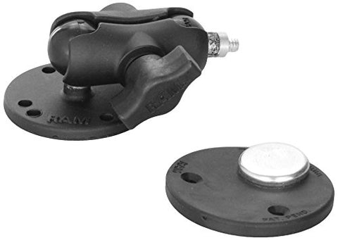 RAM-B-339-A-237U RAM Mounts Triple Magnetic Double Ball Mounts 1/4"-20 Threaded Stud - Synergy Mounting Systems