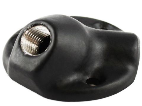 RAM-B-232-45U RAM Mounts 45-Degree 1/4" NPT Threaded Hole with Round Base - Synergy Mounting Systems