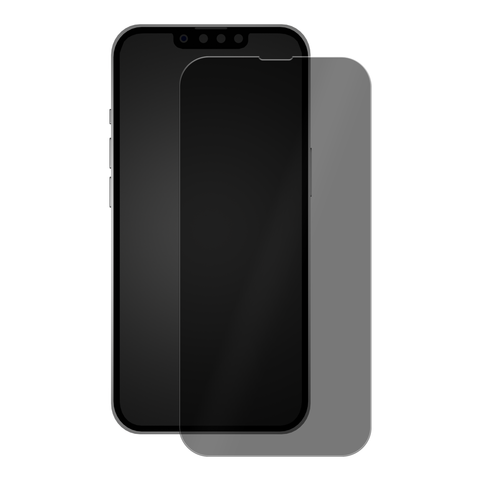 OuterFactor OnGuard Screen Protector, iPhone 13 / 13 Pro, 2.5D Curved 9H Tempered Glass, Privacy, Model # 30-0011100