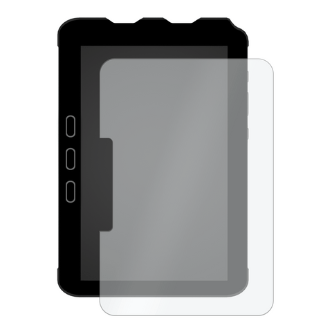 OuterFactor OnGuard Screen Protector, Tab Active Pro, 2.5D Curved 9H Tempered Glass, Clear, Model # 30-0121000