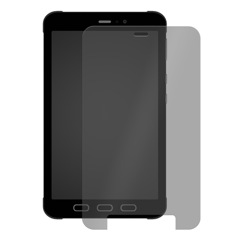 OuterFactor OnGuard Screen Protector, Tab Active 3 (2020), 2.5D Curved 9H Tempered Glass, Anti-Glare, Model # 30-0021200