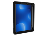 OuterFactor WorkForce Pro Case, iPad Mini (6th Gen), Black, Kickstand, Hand Strap, Screen Protector, Pen Holder, Model # 20-0021111