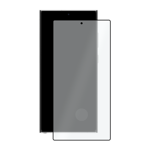 OuterFactor OnGuard Screen Protector, S23 Ultra, 9H Tempered Glass, Clear with Border, Model # 30-0343000