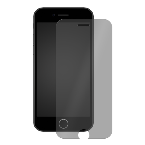 OuterFactor OnGuard Screen Protector, iPhone SE (2/3rd Gen), 2.5D Curved 9H Tempered Glass, Anti-Glare, Model # 30-0041200