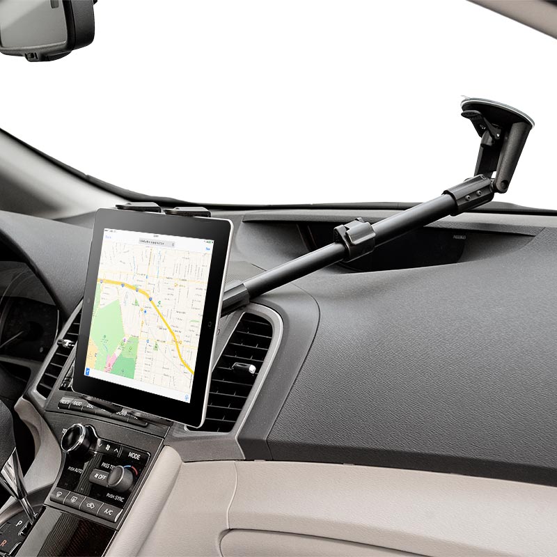 Robust Double Windshield Suction Mount for Heavy Machinery fits iPad Mini - 2019 (sku 50247) main image 1
