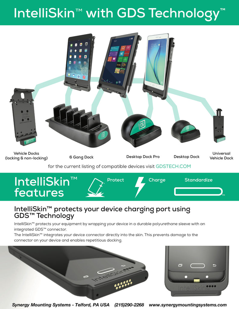 Protect - Charge - Standardize with IntelliSkin Products with GDS Technology