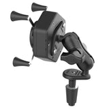 RAM-B-176-A-UN7-462 RAM® X-Grip® Phone Mount with Vibe-Safe™ & Fork Stem Base - Short