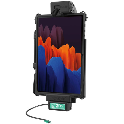 RAM-GDS-DOCK-SAM78CPU RAM Mounts GDS® Tough-Dock™ for Samsung Tab S10+, S9+, S8+ & More