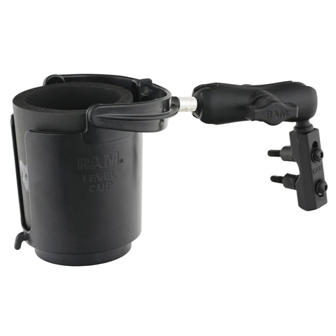 RAM-B-132-309U RAM Mounts Level Cup™ 16oz Drink Holder Brake/Clutch Reservoir Mount