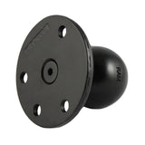 RAM-D-202U-IN1 RAM Mounts Large Round Plate with Ball & Steel Reinforced Bolt - D Size