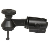 RAM-VB-110-1NBU RAM 12" Double Swing Arm with Swivel Socket (C-SIZE 1.5-INCH)